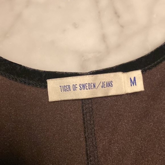 Tiger of Sweden crushed velvet dress M - Picture 5 of 6